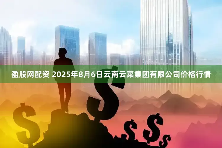 盈股网配资 2025年8月6日云南云菜集团有限公司价格行情
