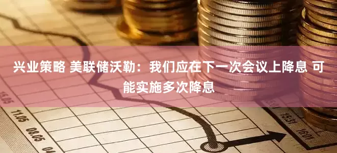 兴业策略 美联储沃勒：我们应在下一次会议上降息 可能实施多次降息